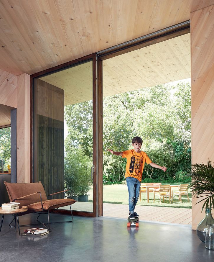 Bardzo duże okno tarasowe