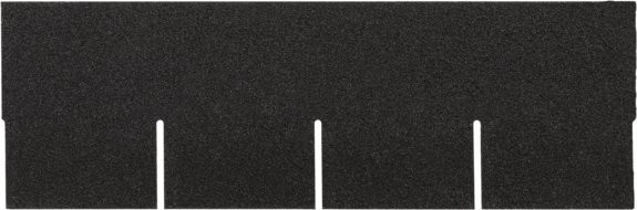 Prostokątny gont Icopal SBS w kolorze czarnym