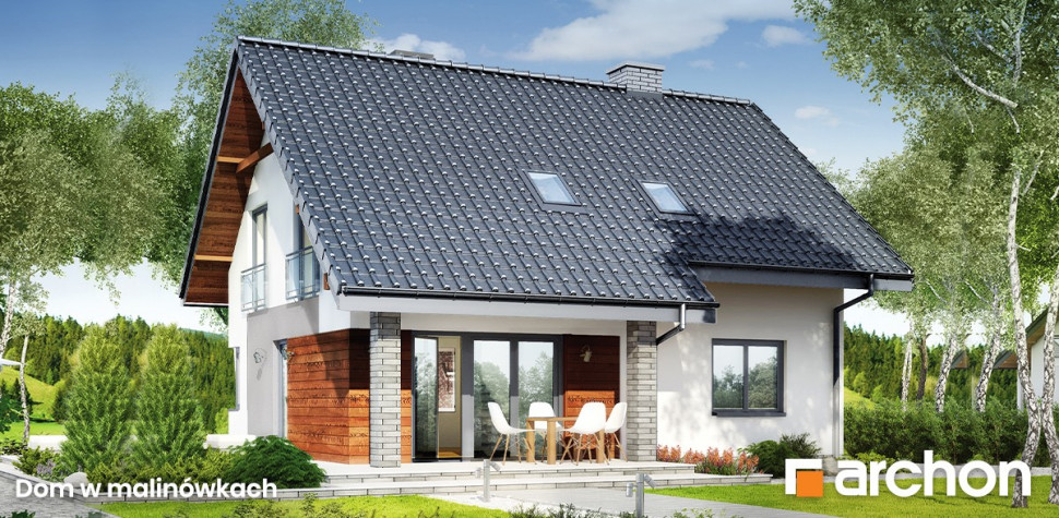 Dom w malinówkach