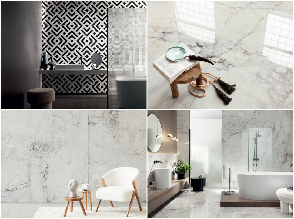 Kolekcja płyt wielkoformatowych Balance Stone - aranżacje