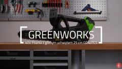 Pilarka akumulatorowa Greenworks 40 V z górnym uchwytem