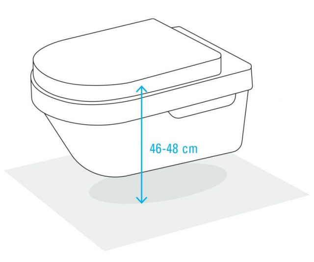 Wysokość siedzenia umożliwiająca łatwe, bezbolesne wstawanie i siadanie