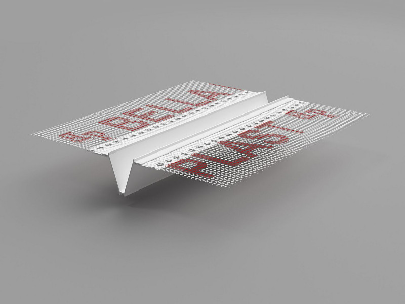 Listwa BP11 HTS z siatką w kształcie trójkątnej wnęki 