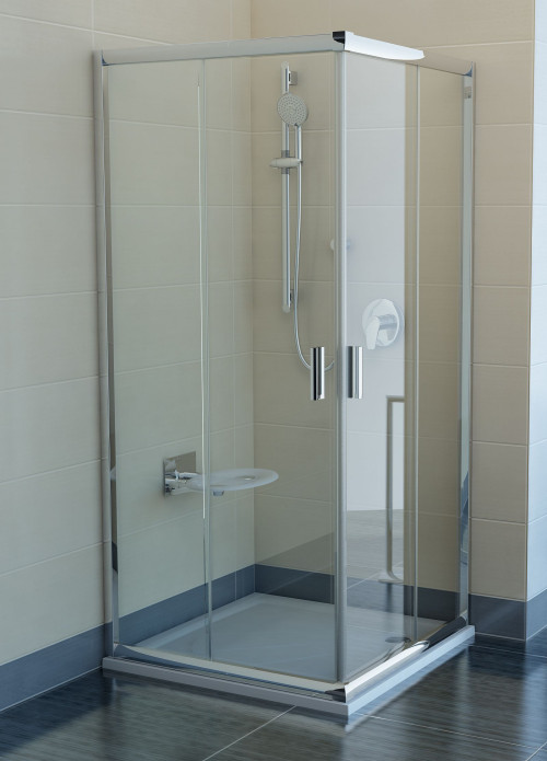 Kabina prysznicowa z niskim brodzikiem