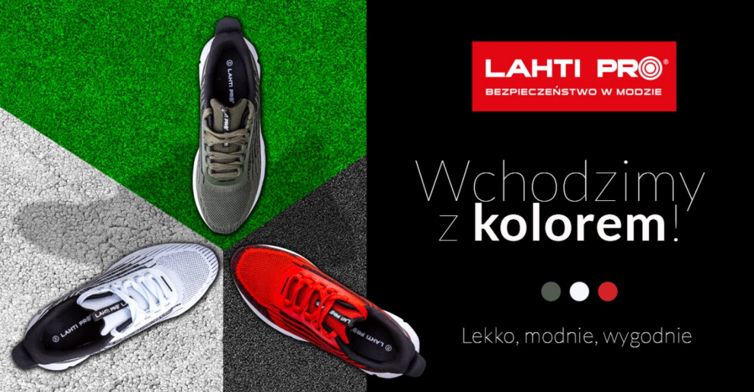 Nowa kolekcja butów LAHTI PRO - sneakersy w trzech kolorach