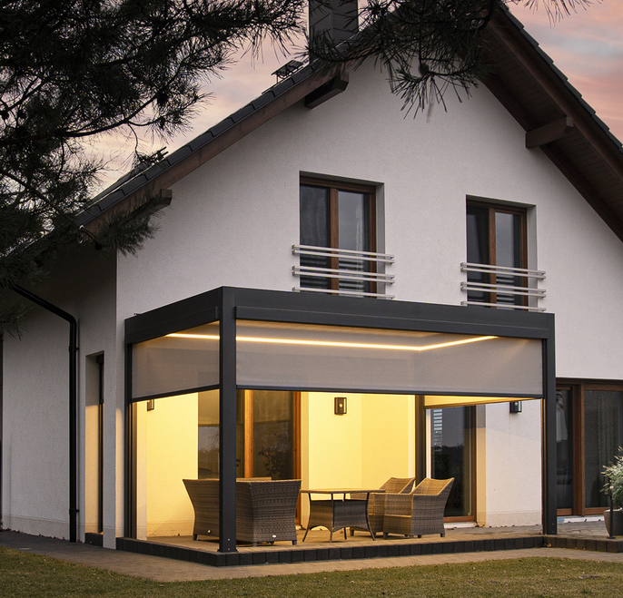 Idealna pergola tarasowa od Filplast