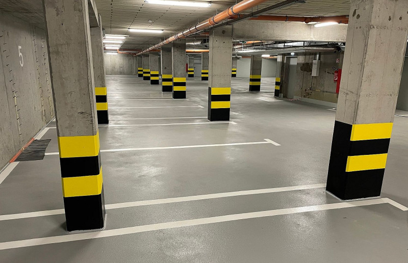 Parking z hydroizolacją