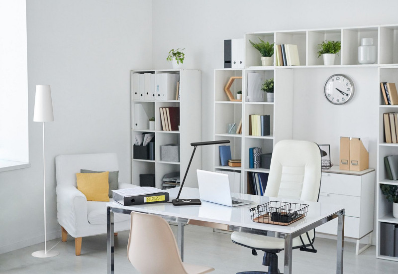 Oświetlenie domowego biura