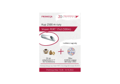 Promocja Prandelli na rurę Vissen PERT 17x2.0 w 500 metrowych kręgach
