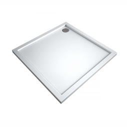 Oltens Superior brodzik kwadratowy 80x80 cm akrylowy biały 17002000