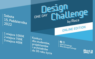 Roca One Day Design Challenge - przed nami IV edycja konkursu