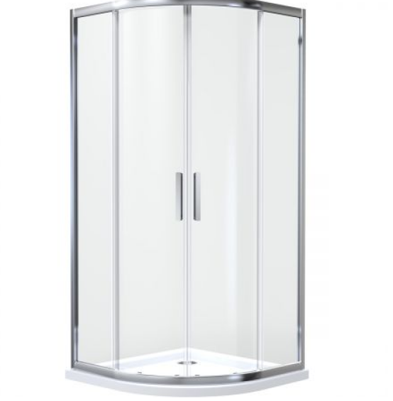 Oltens Vorma kabina prysznicowa 80x80 cm półokrągła 20101100