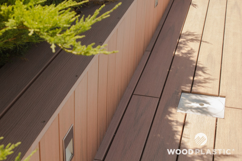 Taras z desek kompozytowych