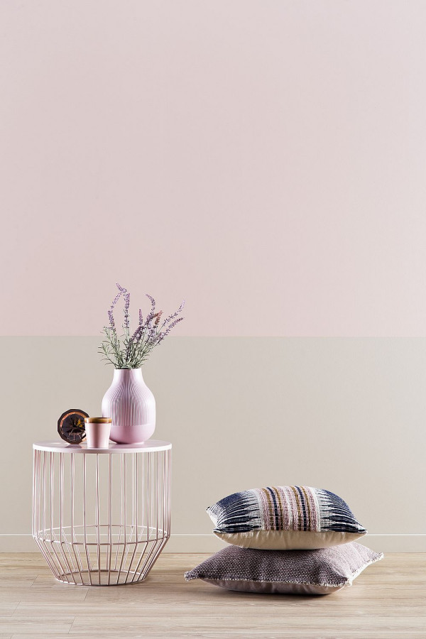 Połączenie kolorów Ballet i Trust z palety Beckers Designer Collection