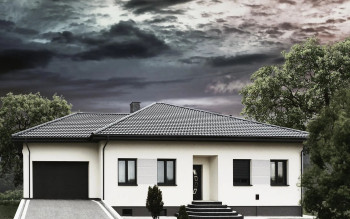 Plannja Flex - nowoczesna modułowa blachodachówka o awangardowym kształcie