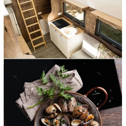 Gazowa płyta ceramiczna „gaz pod szkłem” DynaCook X2 Camper & Yacht series