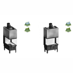 TRINITY - trójstronne wkłady kominkowe powietrzne