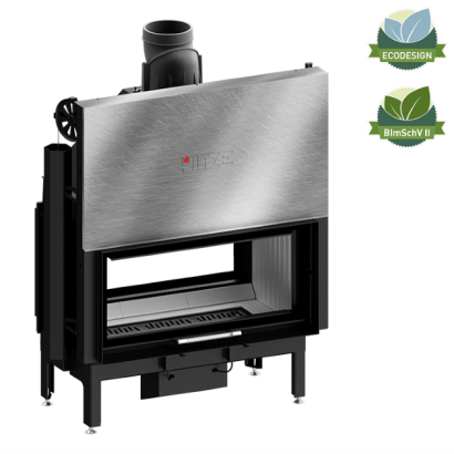 Wkład kominkowy powietrzny ARDENTE DUO 90×41.G