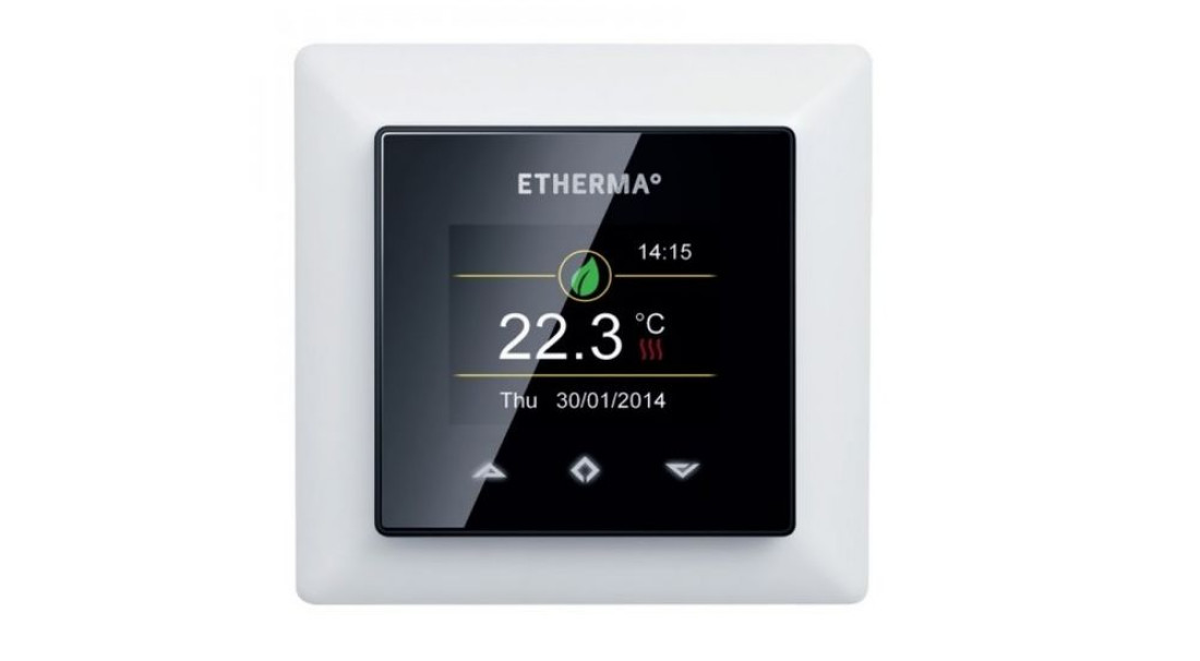 Inteligentny termostat pokojowy eTouch Mini - kontroluj ciepło i wodę w swoim domu