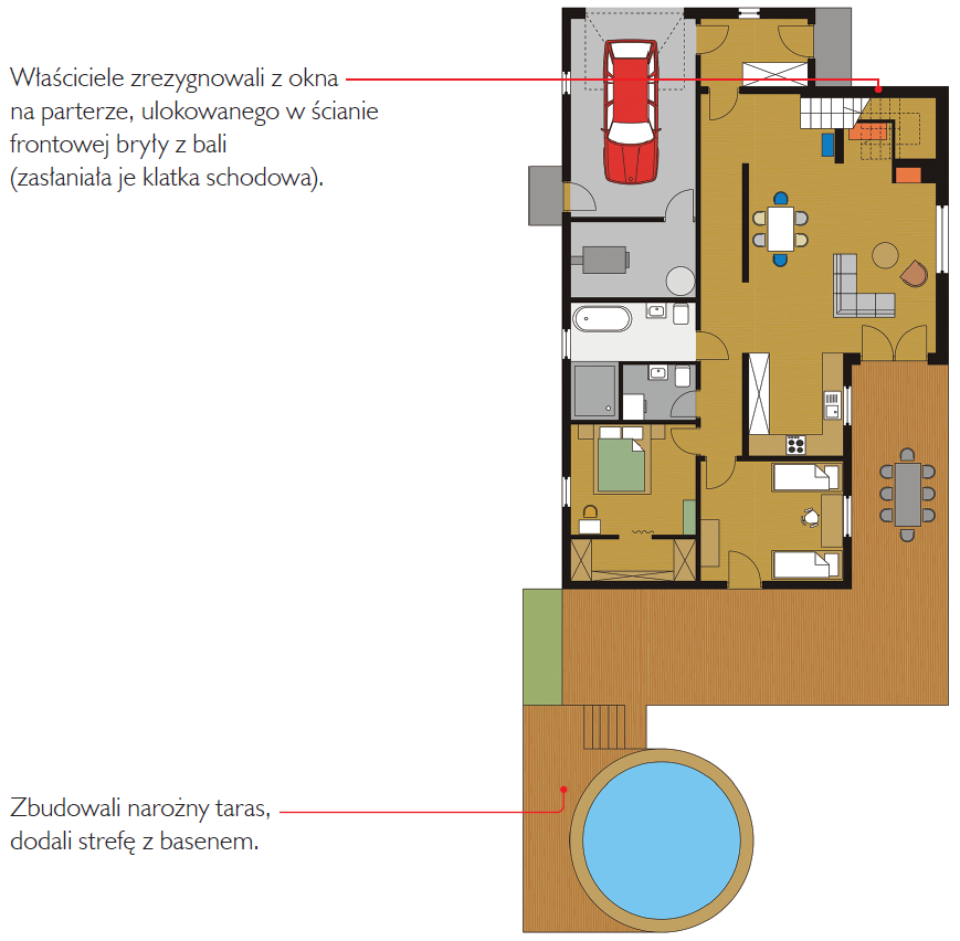 Rzut parteru po zmianach