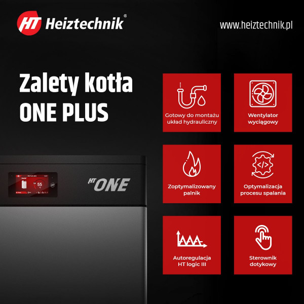 Zalety kotła ONE PLUS