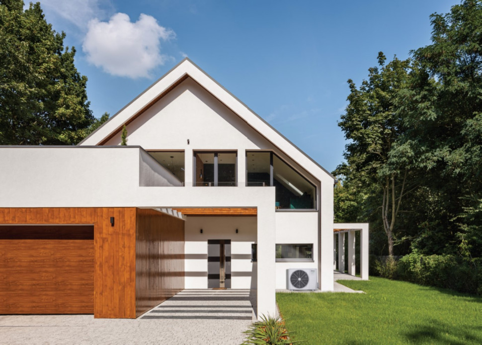 Dom z pompą ciepła