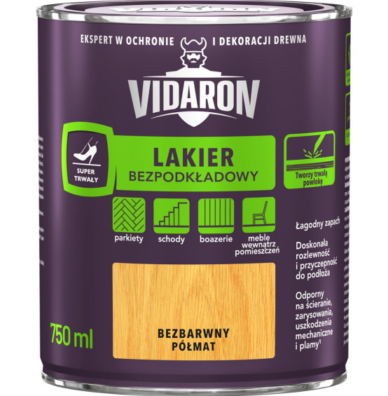 Lakier bezpodkładowy