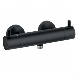 KLUDI BOZZ - bateria natryskowa z termostatem, czarny mat