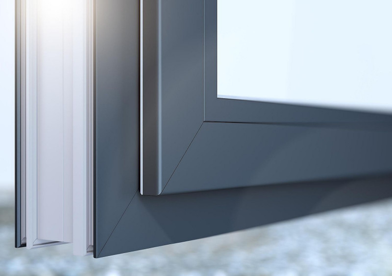 Niewidoczny zgrzew profili w oknie Vetrex LUM'UP