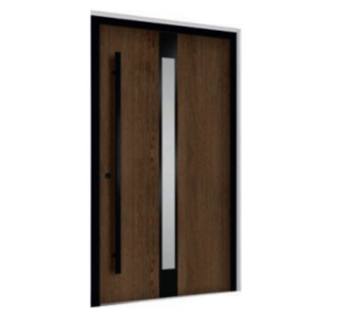 Drzwi CARLO z okleiną Woodec Toffee