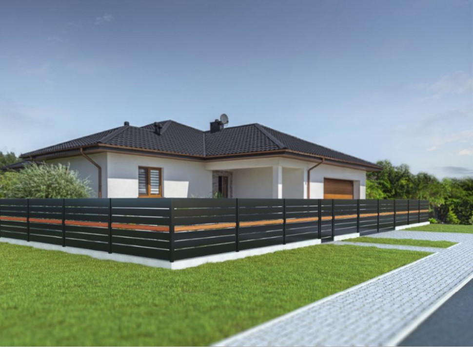 Stalowy system paneli ogrodzeniowych Variante