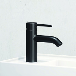 KLUDI BOZZ - jednouchwytowa bateria umywalkowa 75, czarny mat