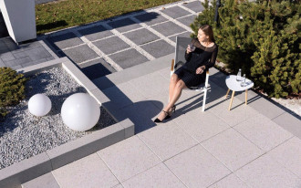 Taras marzeń z płyt MAESTRO firmy Bruk-Bet