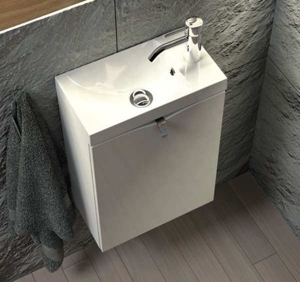 Miniumywalka (22 x 40 cm) w zestawie z wąską szafką