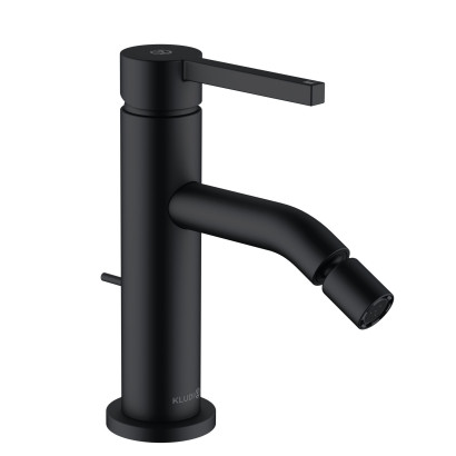 KLUDI NOVA FONTE - Pura jednouchwytowa bateria bidetowa, czarny mat