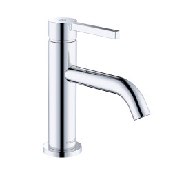 KLUDI NOVA FONTE - Pura jednouchwytowa bateria umywalkowa 75, odpływ PUSH-OPEN