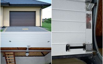 Brama garażowa segmentowa z napędem za 5600 zł