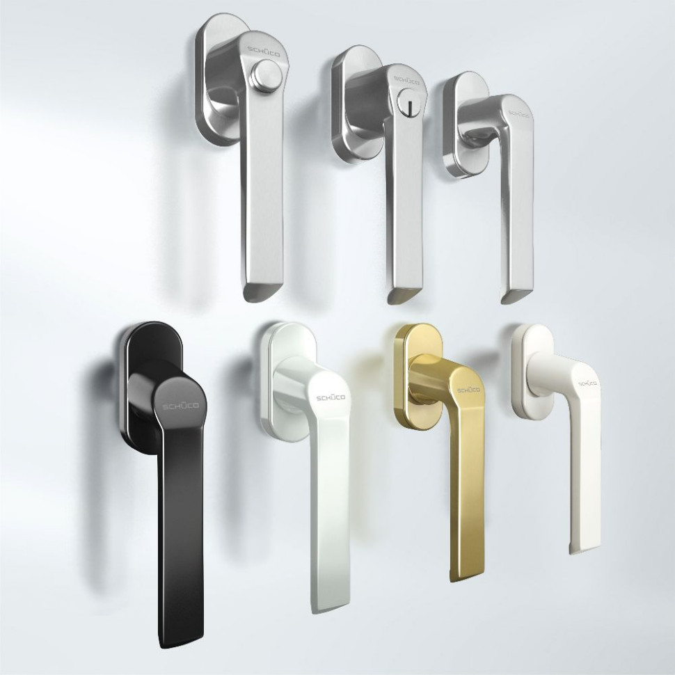 Klamki z kluczykiem oraz ze specjalnym mechanizmem blokującym