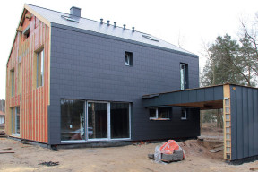 Płytki włókno-cementowe na elewacji - montaż i koszt