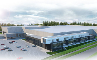 NIBE-BIAWAR buduje nową fabrykę w Białymstoku. Już wkrótce finał II etapu budowy