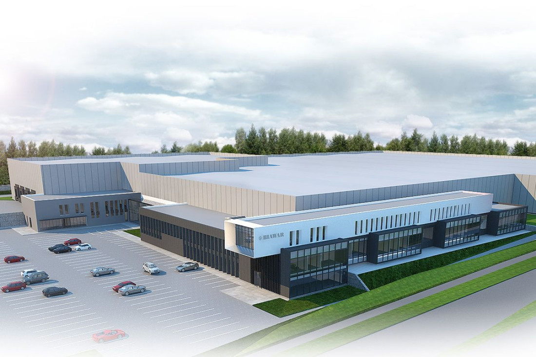 NIBE-BIAWAR buduje nową fabrykę w Białymstoku. Już wkrótce finał II etapu budowy