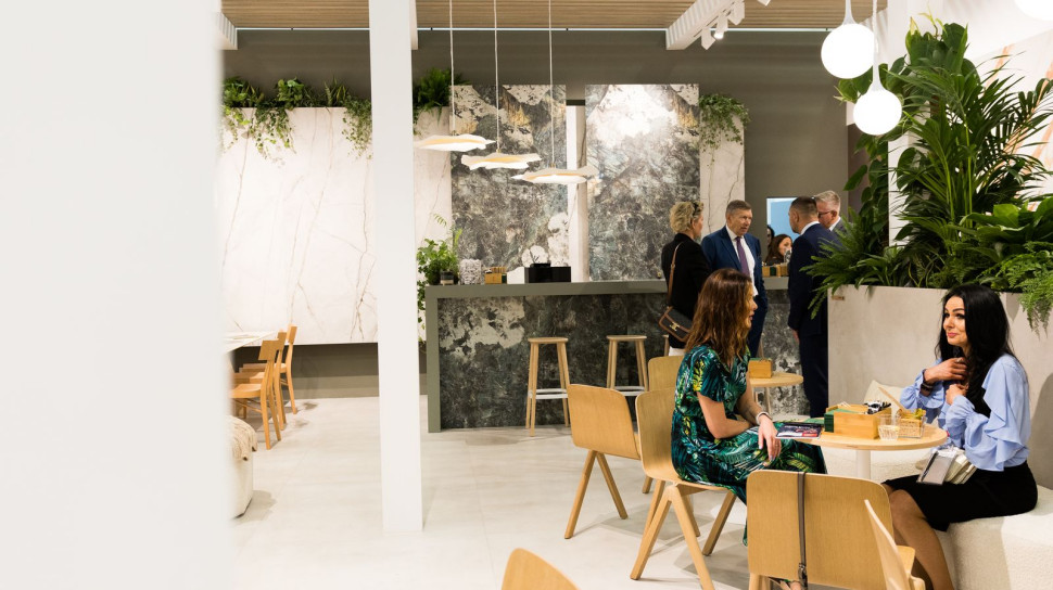 Międzynarodowe Targi Płytek Ceramicznych i Wyposażenia Łazienek Cersaie 2022 - stoisko Grupy Tubądzin