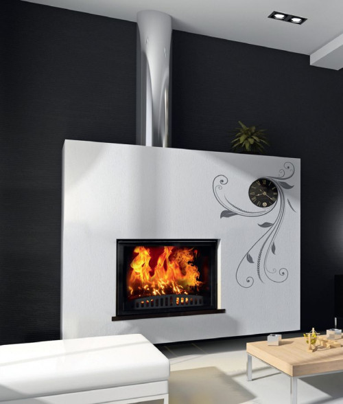 Wkłady kominkowe umożliwiają też użycie kominka do nagrzewania całego domu