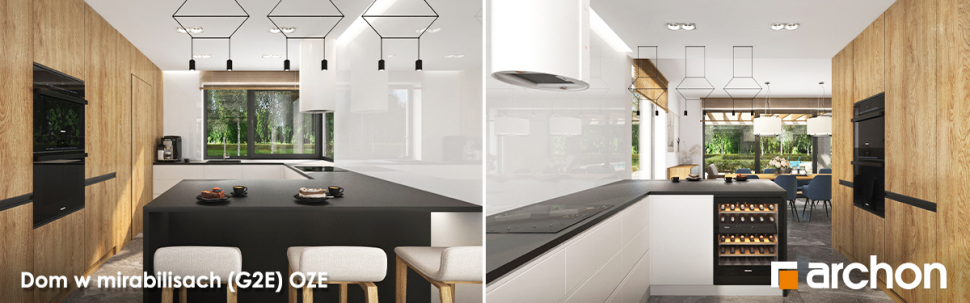 Projekt Dom w mirabilisach (G2E) OZE - wnętrza 2