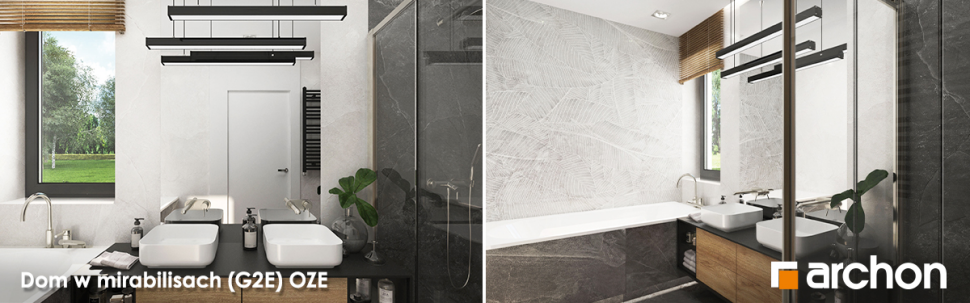 Projekt Dom w mirabilisach (G2E) OZE - wnętrza 3