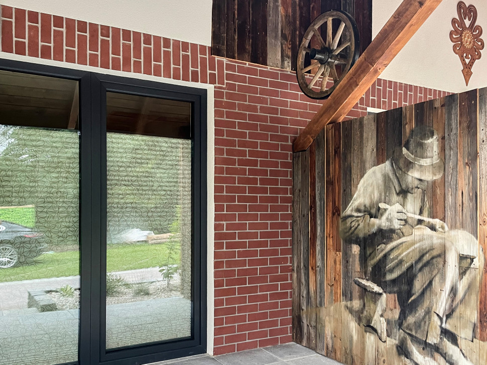 Elewacja z cegły Fronterm. fot. Chyżbet