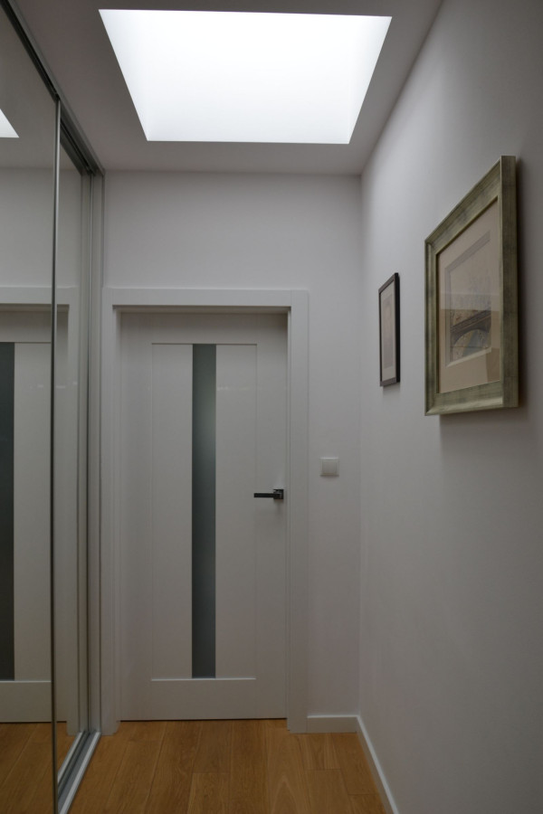 Okno w płaskim dachu