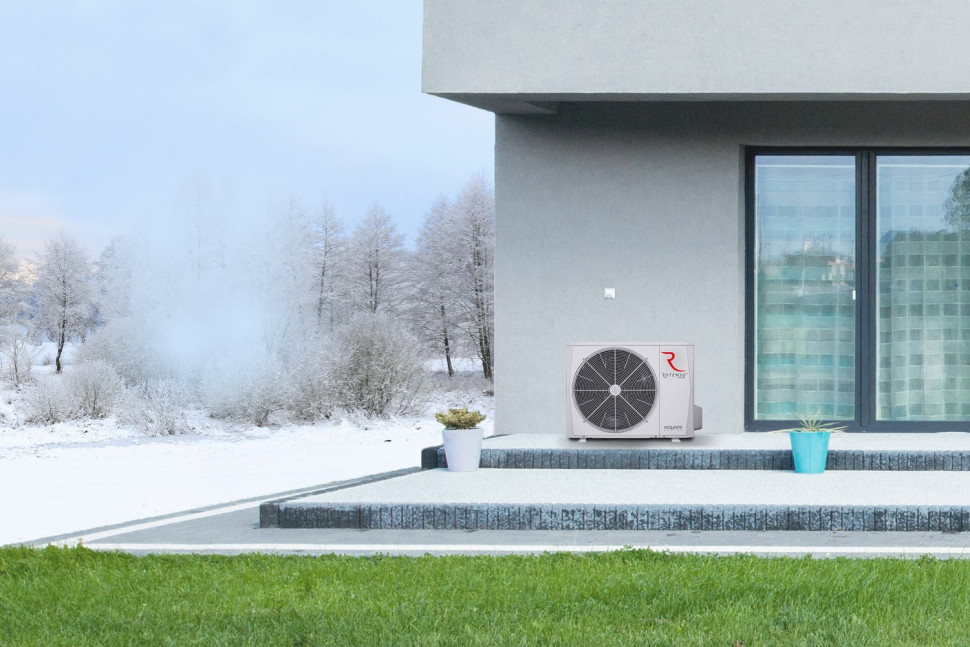 Rotenso Aquami Monoblock na zewnątrz