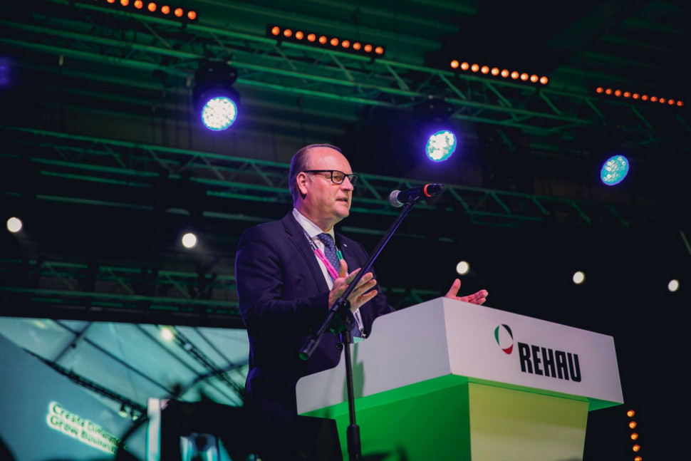 Carsten Heuer podczas uroczystej Gali.