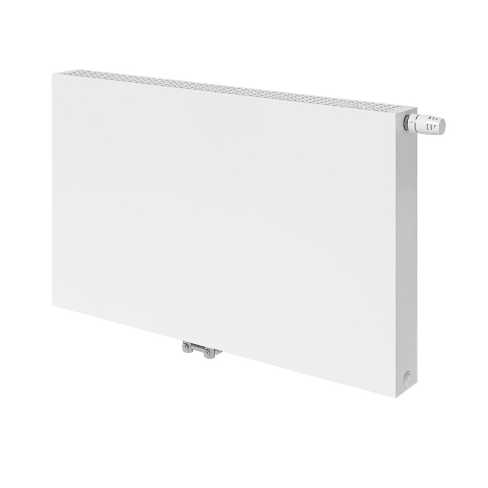 Nowy, stalowy grzejnik płytowy Tinos H Flex charakteryzuje się elegancką, płaską obudową